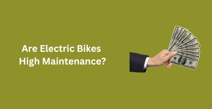 Are Electric Bikes High Maintenance